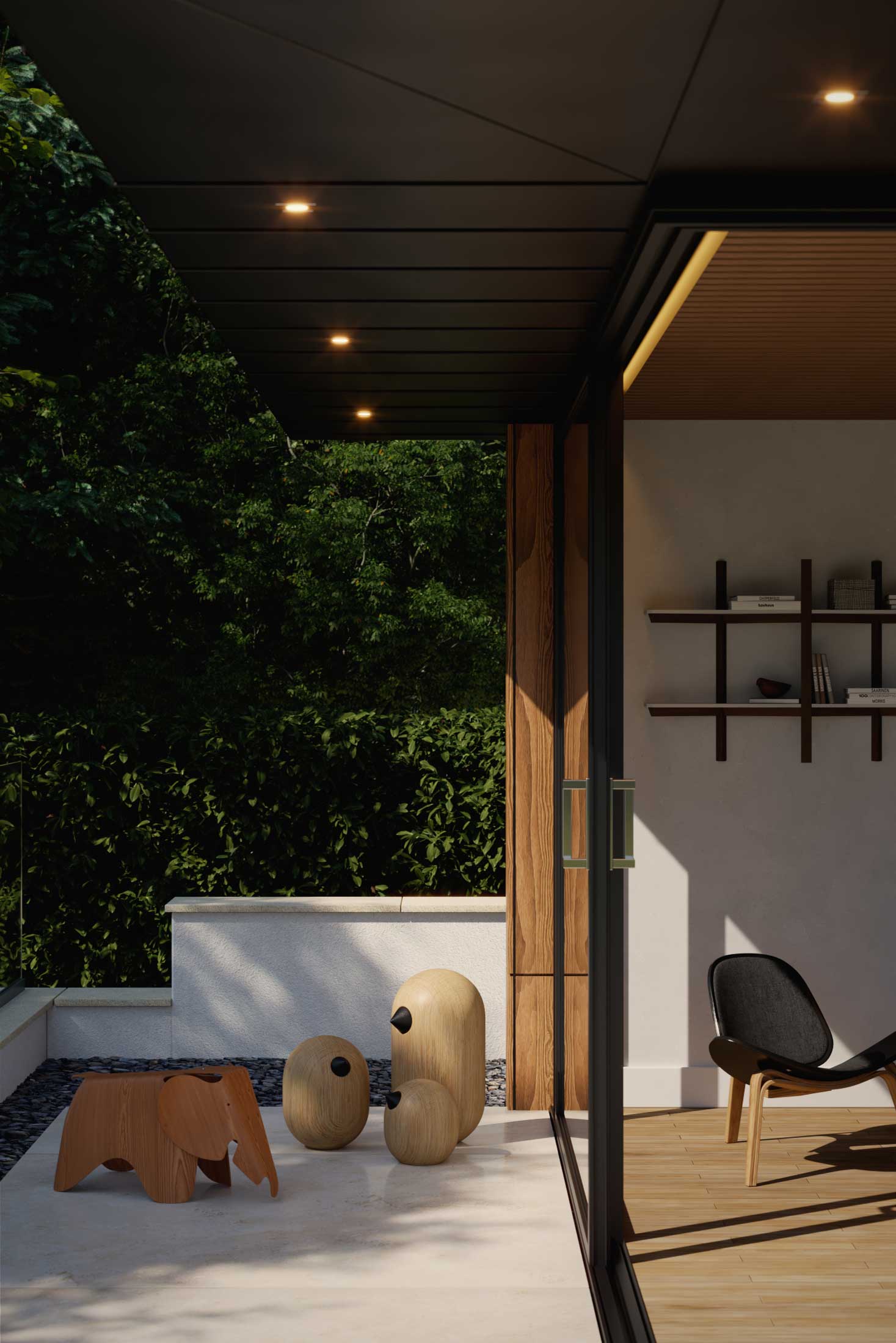exterior visualisation evening hill poole 5